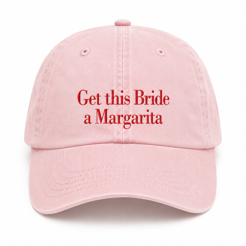 Get this Bride a (your choice of drink / cocktail) cap