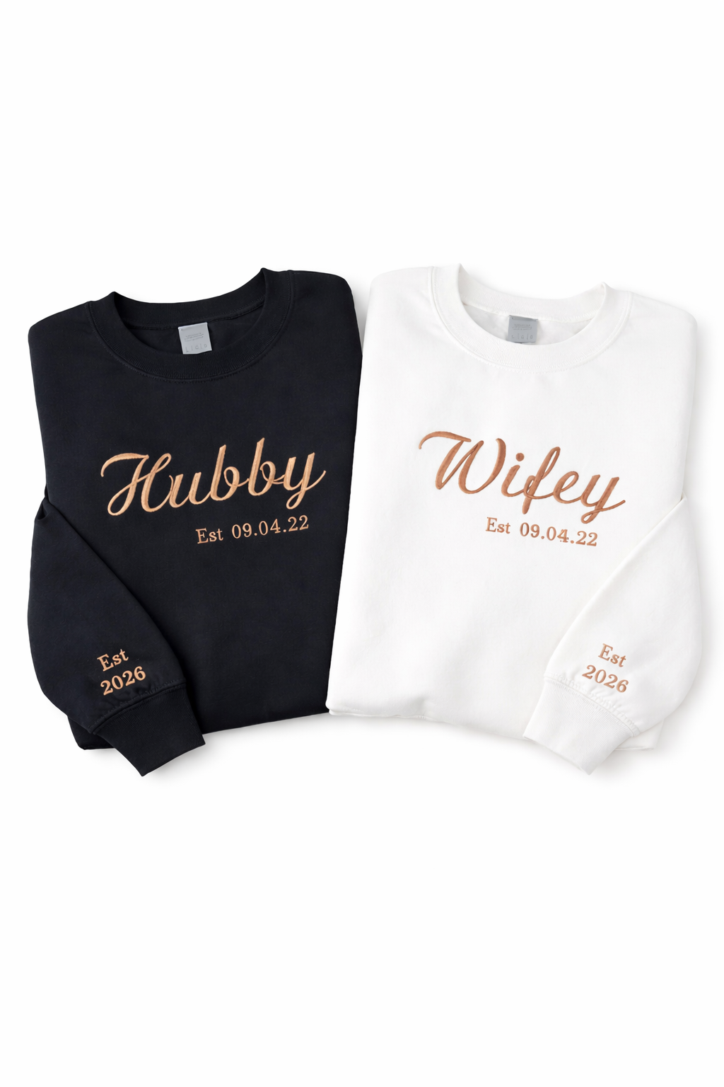 Scripted personalised unisex sweatshirt
