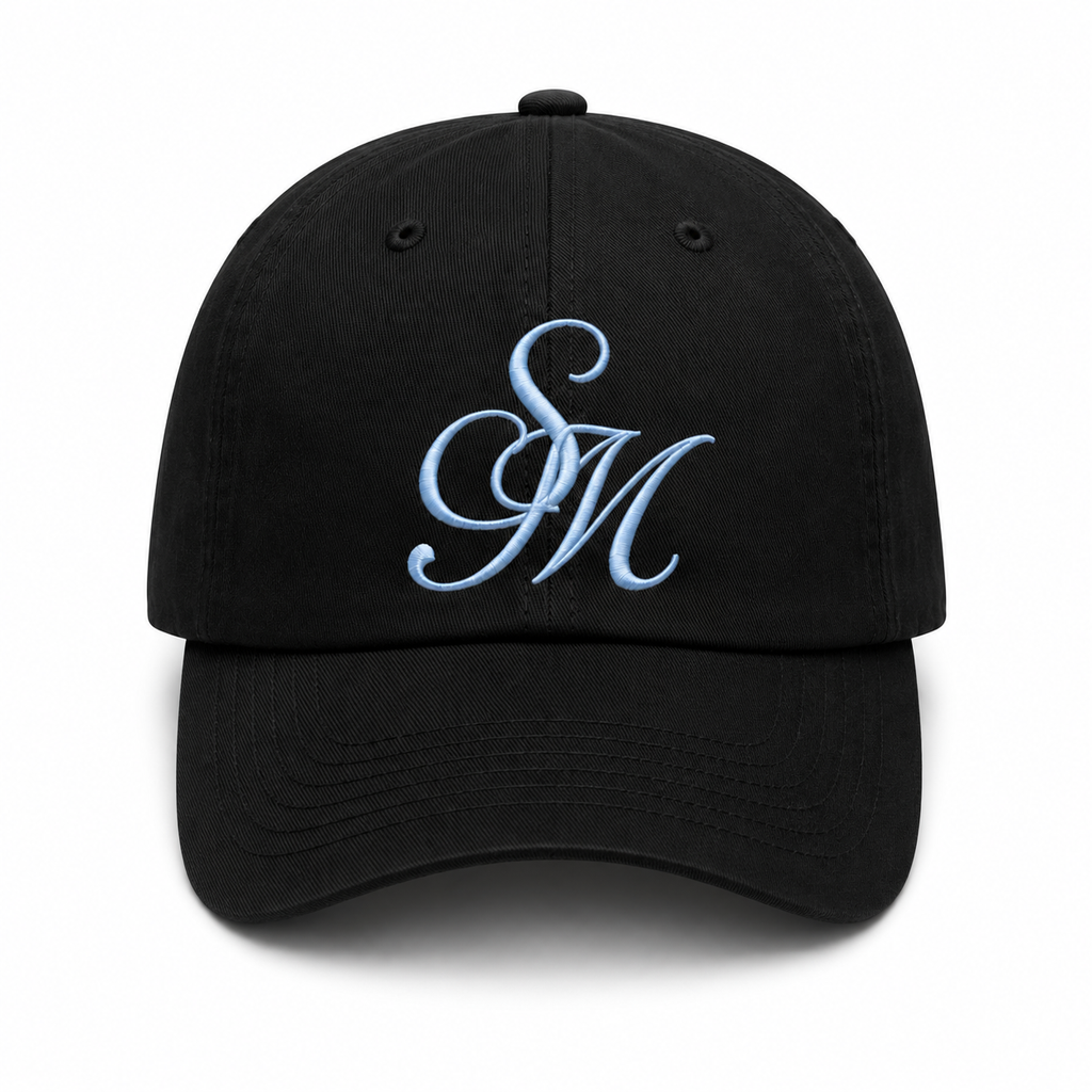 Couples intertwined initials cap