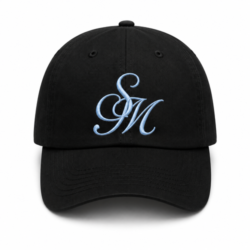 Couples intertwined initials cap
