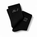 Personalised Black socks