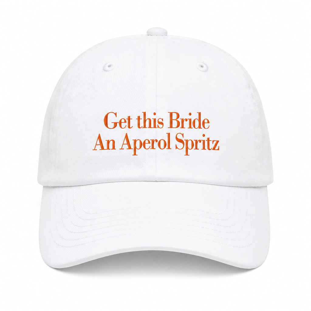 Get this Bride a (your choice of drink / cocktail) cap