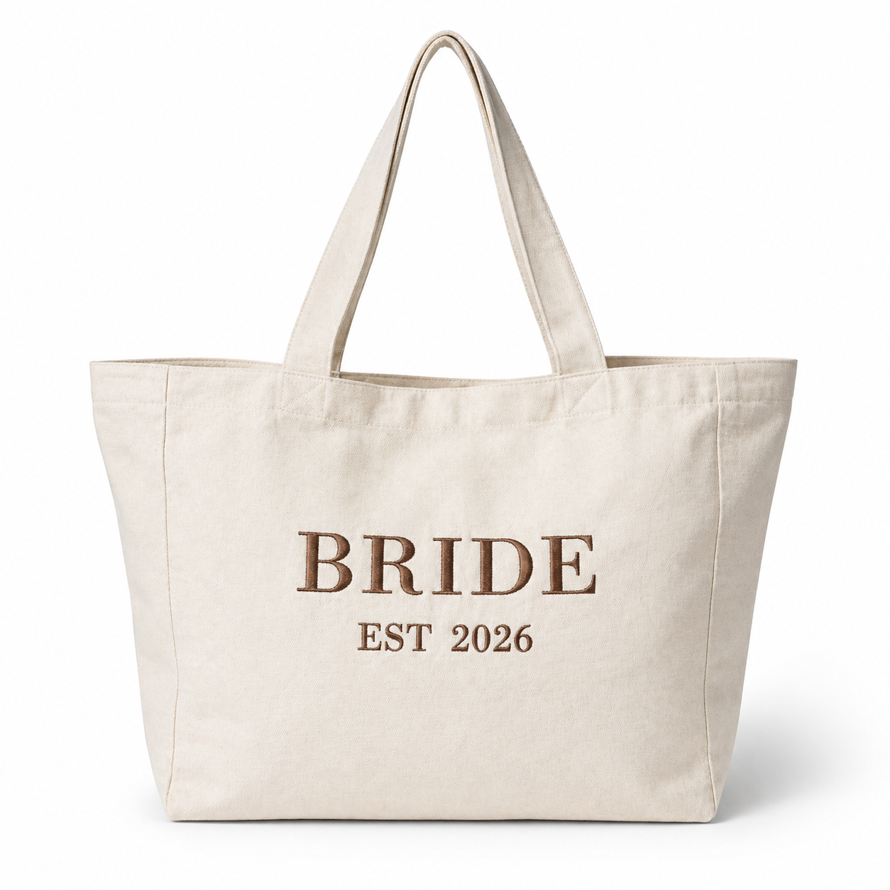 Oversized personalised beach bag