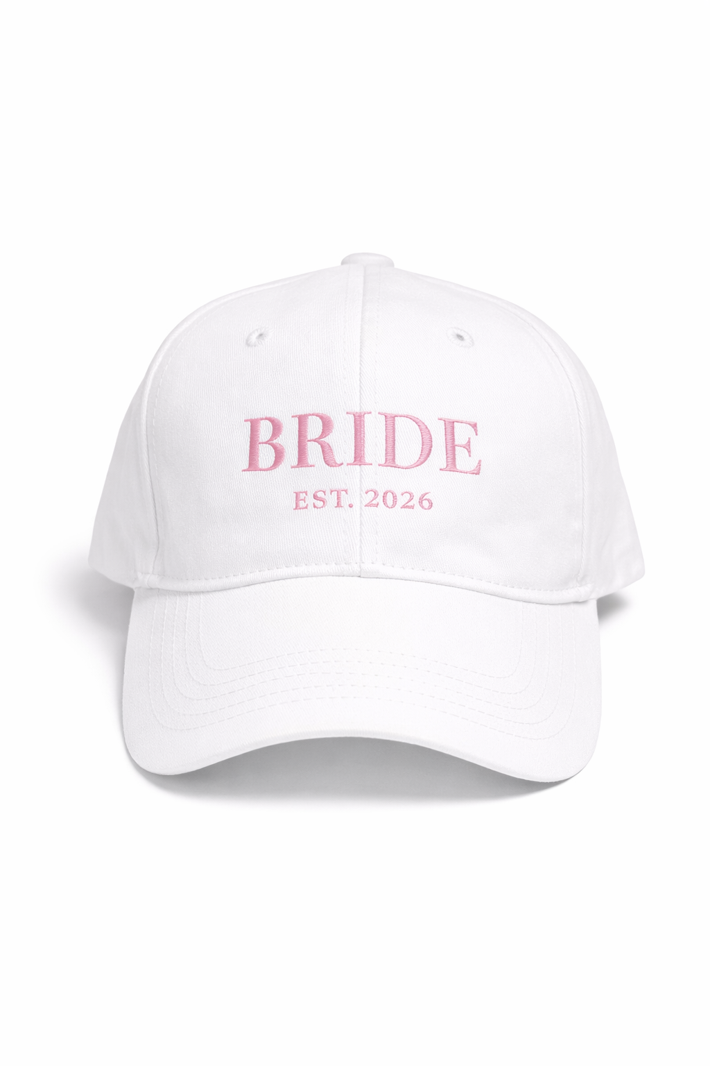 Custom Personalised Embroidered Baseball Cap, multiple colours.